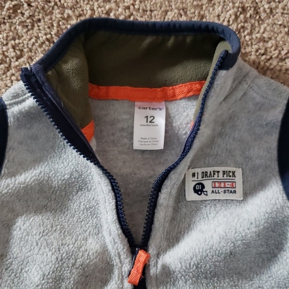 Infant Fleece Vest 12 month - Picture 2 of 2